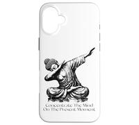 Carcasa para iPhone 16 Plus El Momento Presente Dabbing Buddha Mindfulness Iluminación