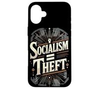 Carcasa para iPhone 16 Plus El Socialismo es Robo Pro capitalismo