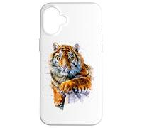 Carcasa para iPhone 16 Plus El Tigre de Bengala, Pintura