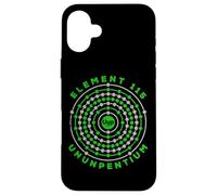 Carcasa para iPhone 16 Plus Element 115 Moscovium Atomic Number Anti Gravity Ununpentium