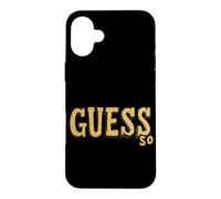 Carcasa para iPhone 16 Plus Emblema Guess So