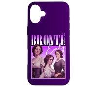Carcasa para iPhone 16 Plus Emily Bronte Booleg Hip Hop Rap Literatura Vintage