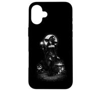 Carcasa para iPhone 16 Plus Encantador Ritual de Luna de Bruja de Halloween con Magia