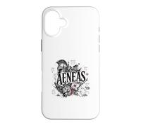 Carcasa para iPhone 16 Plus Eneas Trojan Hero Journey Roma Virgilio Eneida