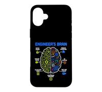 Carcasa para iPhone 16 Plus Engineer's Brain Funny Engineering Humor Problem Solver