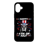 Carcasa para iPhone 16 Plus English Pointer Dog Patriotic American 4th of July Dogs