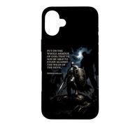 Carcasa para iPhone 16 Plus Epic Bible Verse Christian Graphic - Put on The Armor of God