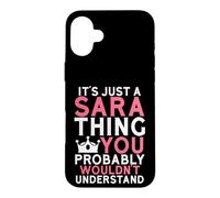Carcasa para iPhone 16 Plus Es Solo una Cosa de Sara Que Probablemente no entenderías