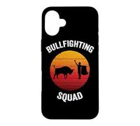 Carcasa para iPhone 16 Plus Escuadrón de toros | Pelea de toros española Vintage
