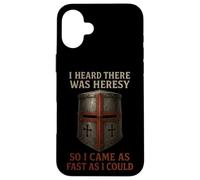 Carcasa para iPhone 16 Plus Escuché Que hubo herejía - Caballeros Templarios