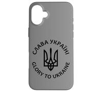 Carcasa para iPhone 16 Plus ESLAVA Ucrania Gloria A Ucrania GUIÓN UCRANIANO Larga Vida