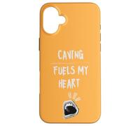 Carcasa para iPhone 16 Plus Espeleología alimenta mi corazón Cave Explorer Espeleología Pasatiempo