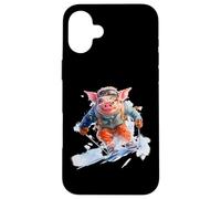 Carcasa para iPhone 16 Plus Esquís, Esquí Alpino,