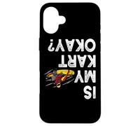 Carcasa para iPhone 16 Plus ¿Está Bien mi Kart? Go Kart Racing Kart Racer Karting