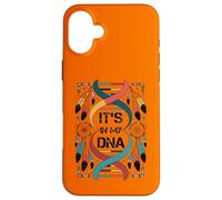 Carcasa para iPhone 16 Plus Está en mi ADN Orgullo indígena Indio Indio Americano