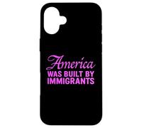 Carcasa para iPhone 16 Plus Estados Unidos fue Construido por inmigrantes protestan contra una niña activista migra