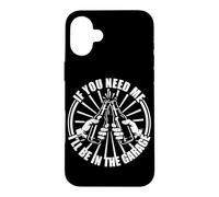Carcasa para iPhone 16 Plus Estaré en el Garaje Car Lover Mechanic Garage Car Guy