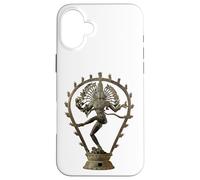 Carcasa para iPhone 16 Plus Estatua de Baile hindú Shiva Nataraja