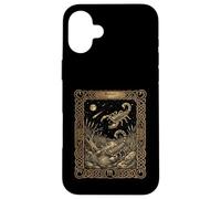 Carcasa para iPhone 16 Plus Estilo de Carta del Tarot de la astrología del Zodiaco de Escorpio