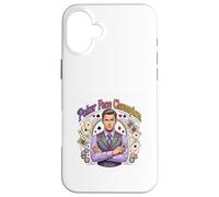 Carcasa para iPhone 16 Plus Estilo de Juego de Cartas de mentalidad de Jugador de póquer Seguro