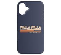Carcasa para iPhone 16 Plus Estilo Vintage de los años 70 de Walla Walla Washington