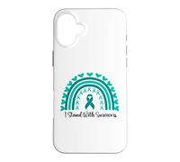 Carcasa para iPhone 16 Plus Estoy con sobrevivientes Concientización sobre agresión Sexual Boho Rainbow