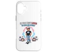 Carcasa para iPhone 16 Plus Estoy Demasiado Ocupado VIVIENDO para Explicar EL Orgullo Trans