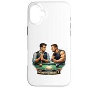 Carcasa para iPhone 16 Plus Estrategia Versus Fuerza Concepto Ilustración