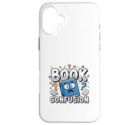 Carcasa para iPhone 16 Plus Estudio Confundido Estado de ánimo Humor Académico Diseño