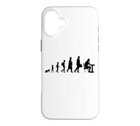 Carcasa para iPhone 16 Plus Evolución del Jugador ajedrez Aficionado al ajedrez Juegos