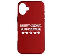 Carcasa para iPhone 16 Plus Excellent Coworker Would Recommend Job Coworker Leaving Work