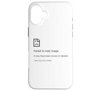 Carcasa para iPhone 16 Plus Failed to Load Image - Programmer Funny PC Error Graphic