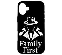 Carcasa para iPhone 16 Plus Familia de familias Gangster Style Mafia Estilo de Vida Crimen organizado