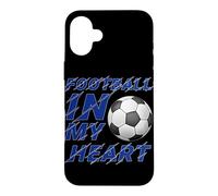 Carcasa para iPhone 16 Plus Fanart de Football In My Heart Soccer Lover 2026