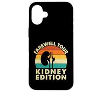 Carcasa para iPhone 16 Plus Farewell Tour Kidney Edition - Cirugía de trasplante de riñón