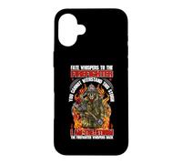 Carcasa para iPhone 16 Plus Fate Whispers To The Firefighter Fireman Firefighters Lovers