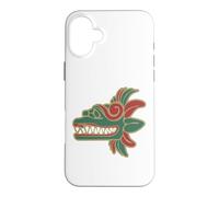 Carcasa para iPhone 16 Plus Feathered Serpent Aztec Quetzalcoatl Mexicans Mythology