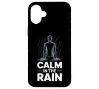 Carcasa para iPhone 16 Plus Felicidad Es Lluvia Calm In The Rain Pluviófilo