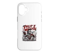 Carcasa para iPhone 16 Plus Felipe II de Macedonia Guerrero Rey Griego Antiguo