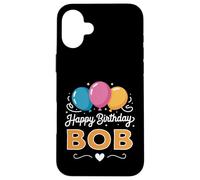 Carcasa para iPhone 16 Plus Feliz cumpleaños Bob