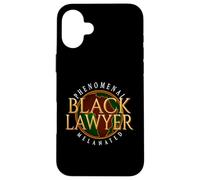 Carcasa para iPhone 16 Plus Fenomenal Abogado Negro Melanated Empoderamiento