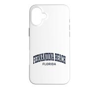 Carcasa para iPhone 16 Plus Fernandina Beach Florida Vintage