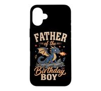 Carcasa para iPhone 16 Plus Fiesta de cumpleaños del dragón del Padre del cumpleaños