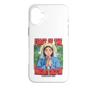 Carcasa para iPhone 16 Plus Fiesta de la Inmaculada Concepción 8 de diciembre Honra a María