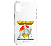 Carcasa para iPhone 16 Plus Figura Ecuestre de Jan Wellem Frente al Ayuntamiento de Düsseldorf