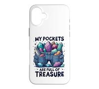 Carcasa para iPhone 16 Plus Fines De Semana Pockets Are Full of Treasure Rockhounding