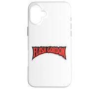 Carcasa para iPhone 16 Plus Flash Gordon Classic Texto Rojo Logo Cómic