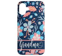 Carcasa para iPhone 16 Plus Floral Grandma Love from Grandkids Mother's Day