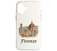 Carcasa para iPhone 16 Plus Florence Italy Italian Travel Souvenir