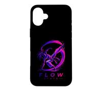 Carcasa para iPhone 16 Plus Flow State Camiseta Divertida Capoeira Roda Fighter